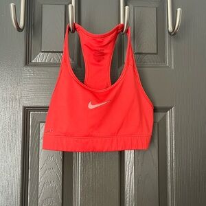 Nike Women's Vibrant Red Sports Bra